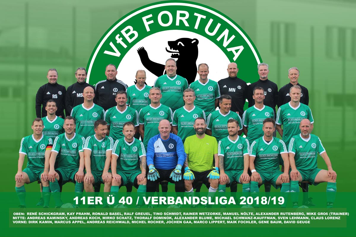 40er Herren Fortuna Biesdorf 2018
