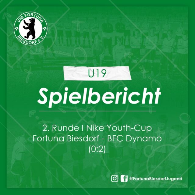 U19 – BFC Dynamo I 0:2