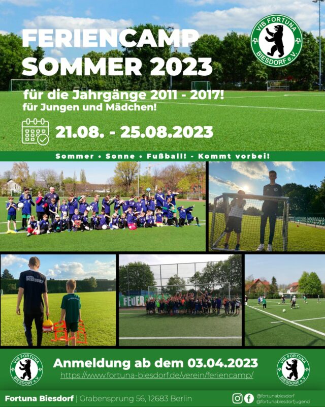 Feriencamp Sommer 2023